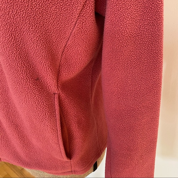 Vintage L.L.Bean Zip Up Outdoor Thermal Hooded Fleece Polartec Jacket Hoodie - Picture 3 of 7